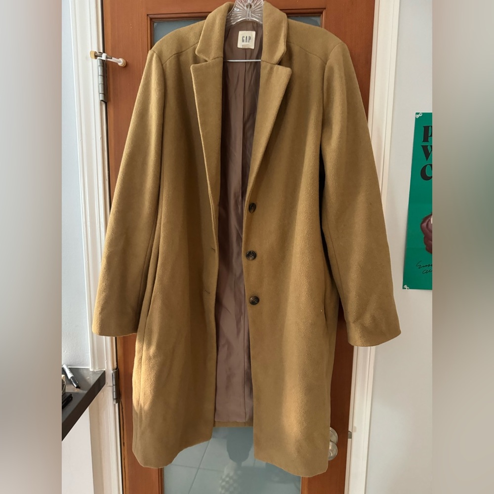 GAP Camel Coat Size L